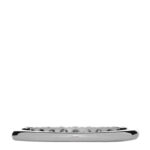 Platinum Diamond .27ctw 2.2mm Half Circle Forever Band Ring 53 6.5 - Image 3