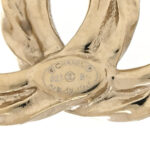 Crystal CC Earrings Gold - Image 4
