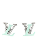 Crystal LV Iconic Sweety Earrings Blue
