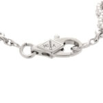 18K White Gold Diamond 6 Motifs Sweet Alhambra Bracelet - Image 3