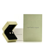 18K Yellow Gold Mother of Pearl Sweet Alhambra Earrings - Image 5