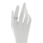 Platinum Diamond 1.52ct Oval Cut Soleste Engagement Ring 52 6 - Image 2