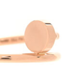 18K Pink Gold Small Juste Un Clou Ring 51 5.75 - Image 4