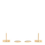 18K Yellow Gold Mother of Pearl Sweet Alhambra Earrings - Image 3