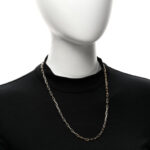 18K Yellow Gold SM Santos De Cartier Link Necklace - Image 2