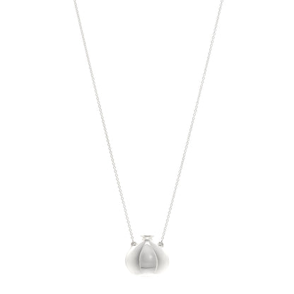 Sterling Silver Small Elsa Peretti Bottle Pendant Necklace