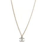 Crystal CC Necklace Gold Silver