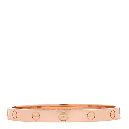18K Pink Gold LOVE Bracelet 16
