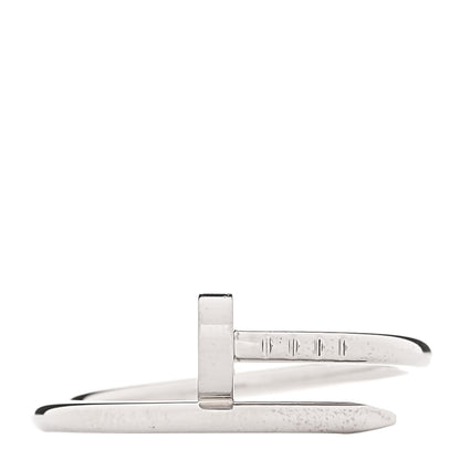 2cda5557601d788c38bcb10391ffbbc9.jpg 18K White Gold Small Juste Un Clou Ring 58 8.5 - Image 1