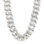 Sterling Silver Cordelia Curb Link Necklace