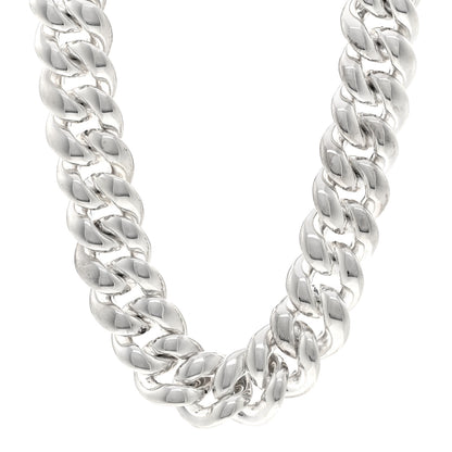 Sterling Silver Cordelia Curb Link Necklace