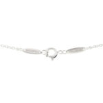 Sterling Silver Elsa Peretti 11mm Open Heart Pendant Necklace - Image 5