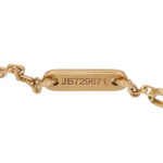 18K Yellow Gold Mother of Pearl Sweet Alhambra Bracelet - Image 4