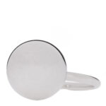 Sterling Silver 15.75mm Hardwear Ball Ring 53 6.5 - Image 3