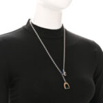 Palladium Lacquered Etrier Necklace - Image 2