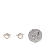 18K Rose Gold Diamond Finesse Earrings - Image 2
