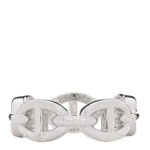 Sterling Silver PM Chaine d'Ancre Enchainee Band Ring 52 6