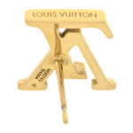 Metal LV Iconic Earrings Gold - Image 4