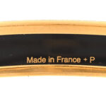 Enamel Printed Narrow Clous en Trompe l'Oeil Bracelet 65 - Image 5