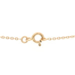 18K Yellow Gold Diamond Lapis Lazuli Rose Des Vents Necklace - Image 4