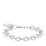 Sterling Silver Heart Tag Charm Bracelet - Image 2