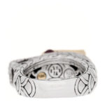 Sterling Silver 18K Yellow Gold Ruby Naga Dragon Head Ring 54 7 - Image 4