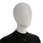 Lacquered Gold Mini Pop H Pendant Necklace Marron Glace - Image 2