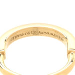 18K Yellow Gold Lock Ring 52 6 - Image 4