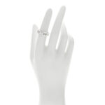 Sterling Silver PM Chaine d'Ancre Enchainee Band Ring 52 6 - Image 2