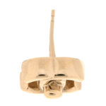 Metal CC Turnlock Earrings Gold - Image 5