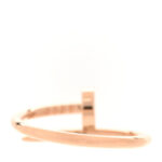 18K Pink Gold Small Juste Un Clou Ring 51 5.75 - Image 3