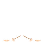 18K Rose Gold Clou d'H Stud Earrings - Image 3