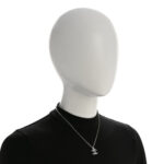 Crystal CC Necklace Gold Silver - Image 2