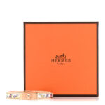 Enamel Printed Hermes Flagship Mini Clic Kelly Bracelet PM Jasmin - Image 5
