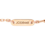 18K Rose Gold Gray Mother of Pearl Sweet Alhambra Butterfly Bracelet - Image 4