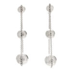 Sterling Silver HardWear Triple Drop Earrings