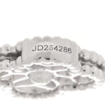 18K White Gold Diamond 6 Motifs Sweet Alhambra Bracelet - Image 5