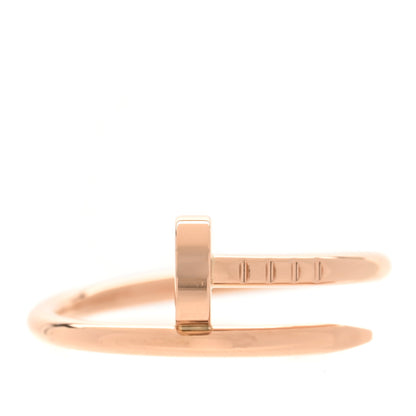 18K Pink Gold Small Juste Un Clou Ring 51 5.75
