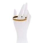 Enamel Printed Narrow Clous en Trompe l'Oeil Bracelet 65 - Image 2