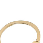 18K Yellow Gold Diamond Move Uno Ring 52 6 - Image 5