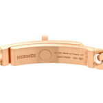 18K Rose Gold Diamond PM Kelly Gourmette Bracelet ST - Image 3