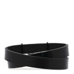 Calfskin Opyum Double Wrap Bracelet Black - Image 3