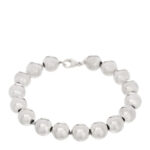 Sterling Silver 10mm Hardwear Ball Bracelet