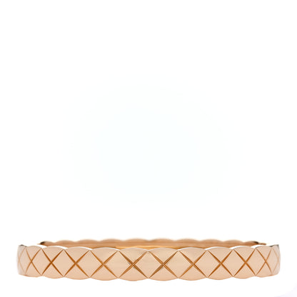 18K Yellow Gold Coco Crush Bangle Bracelet XS