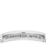18K White Gold Lock Ring 44 3 - Image 4