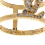 Metal Crystal Iconic Tresor Ring L Gold - Image 4