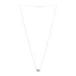 Sterling Silver 11mm Elsa Peretti Bean Pendant Necklace - Image 3