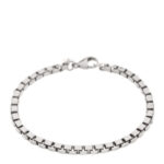 Sterling Silver 4mm Venetian Link Bracelet