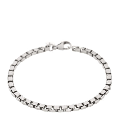 Sterling Silver 4mm Venetian Link Bracelet