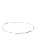 Sterling Silver Pink Sapphire Elsa Peretti Color By The Yard Bracelet - Image 2